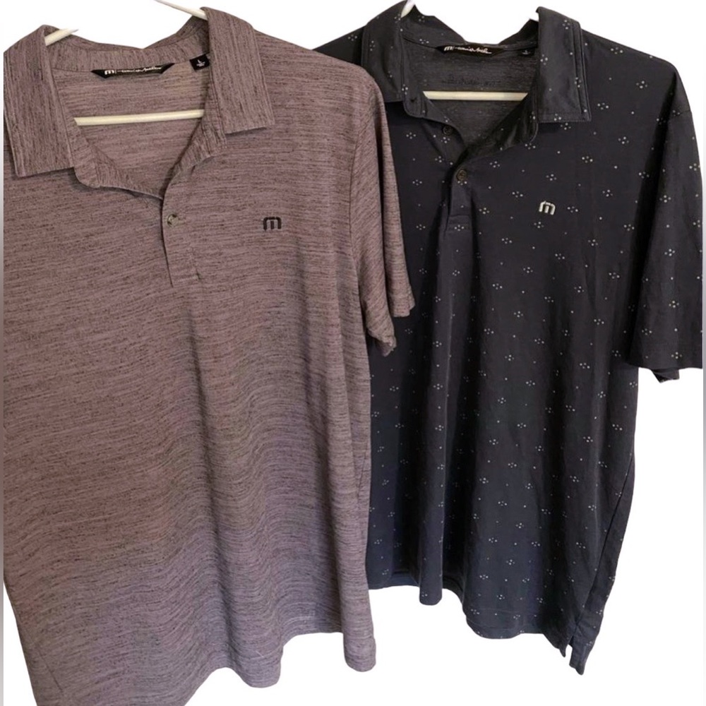 2 Travis Matthew Golf Shirts/Polos Men’s Size Large $45 each or 2 for $80